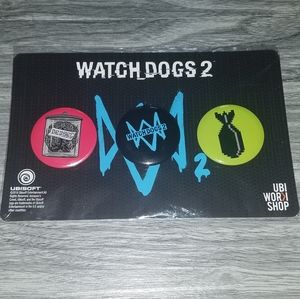 5/$25 🐕WATCH DOGS 2 Ubisoft Promo 2016 Buttons